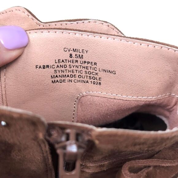 Chelsea And Violet Miley Boots Size 8.5 Chocolate Suede🤎 - Picture 10 of 14